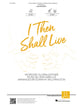 I Then Shall Live SATB choral sheet music cover
